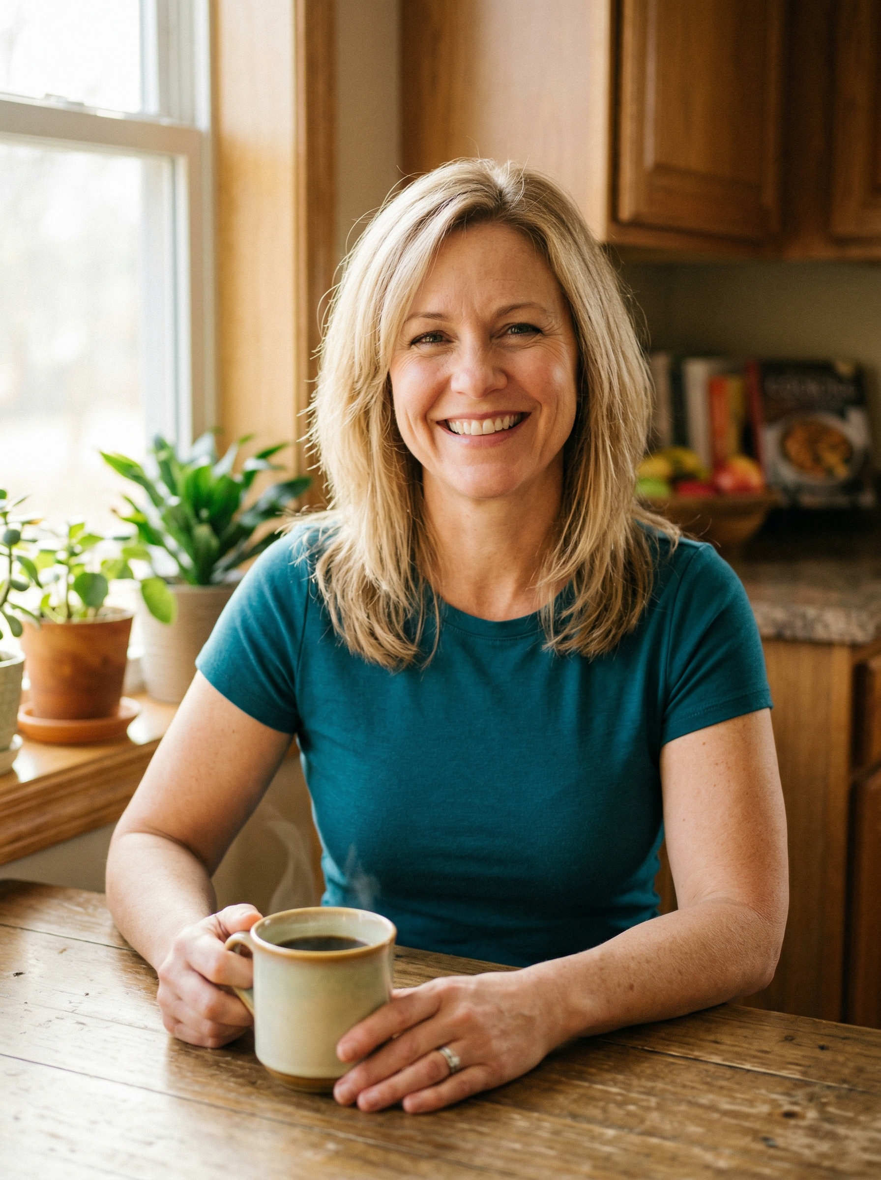 Confident, happy woman after weight loss