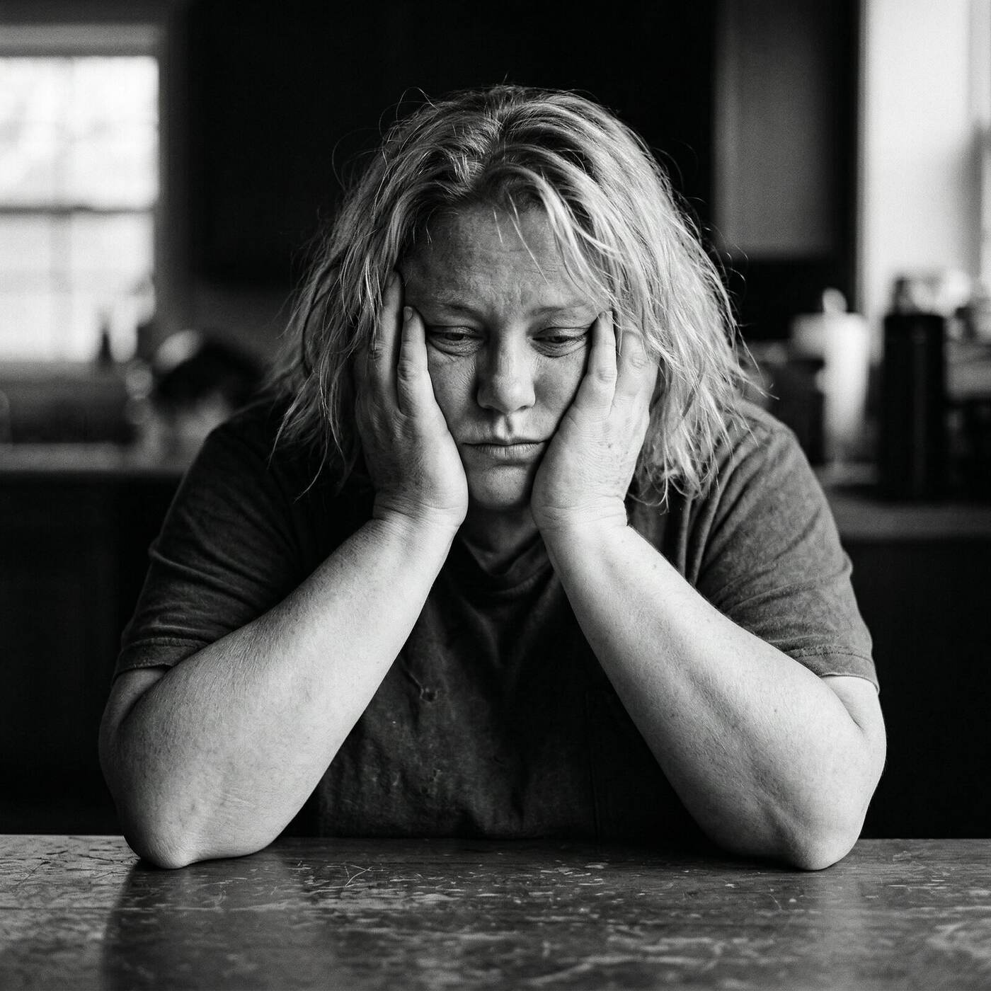 Woman exhausted from trying every diet